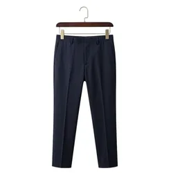 Quần Âu Nam Prada UPA587 Màu Xanh Navy Size 44