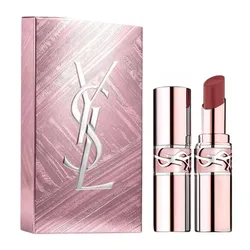 Set Son Dưỡng Yves Saint Laurent YSL Loveshine Candy Glow Balm 7B Nude Pleasure Màu Cam Đất Nude + Hộp Quà Limited