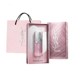 Set Son Yves Saint Laurent YSL The Inks Vinyl Cream Limited 445 Ring Me Pink Kèm Túi + Hộp