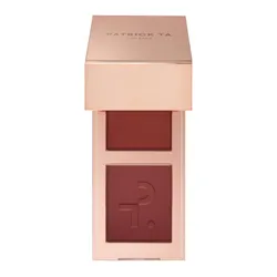 Phấn Má Hồng Patrick Ta Mini Major Headlines Double Take Crème & Powder Blush Duo She Knows Who She Is Màu Mocha