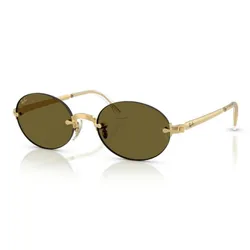 Kính Mát Unisex Rayban x A$AP Rocky Sunglasses 0RB3929 001/73 Màu Nâu - Vàng