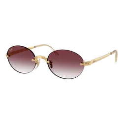 Kính Mát Unisex Rayban x A$AP Rocky Sunglasses 0RB3929 001/8H Màu Tím - Vàng