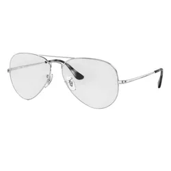 Gọng Kính Unisex Rayban 0RX6489 2501 Silver Màu Bạc