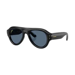 Kính Mát Unisex Rayban 0RB4925 601/80 Black Dark Blue Màu Đen Xanh