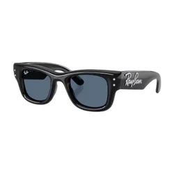 Kính Mát Unisex Rayban 0RB4940B 686480 Black Ultra Blue Màu Đen Xanh