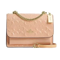 Túi Đeo Chéo Nữ Coach&nbsp;Klare Crossbody Bag In Signature Leather CEZ24 Màu Hồng Nhạt