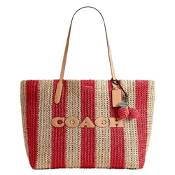 Túi Tote Nữ Coach Large City Bag Red/ Tan CER29-IMZ1Y Màu Đỏ Kem