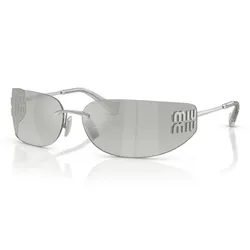 Kính Mắt Nữ Miu Miu 0MU A51S 1BC10Y Sunglasses Màu Bạc
