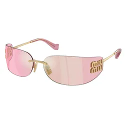 Kính Mắt Nữ Miu Miu Gold Pink Infrared&nbsp;0MU A51S 5AK90Y Màu Hồng Vàng