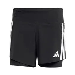 Quần Short Chạy Bộ Nam Adidas Running Adizero 2-in-1 Gel Pocket JD4202 Màu Đen Size L
