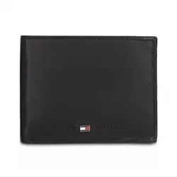 Ví Nam Tommy Hilfiger Men's Brax Leather RFID Traveler Wallet Màu Đen
