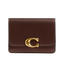 Ví Nữ Coach Bandit Card Case CH825 Màu Nâu