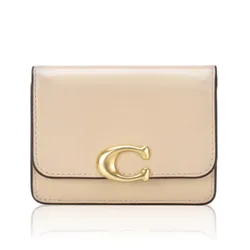 Ví Nữ Coach Bandit Card Case Ivory CH825 Màu Trắng Kem