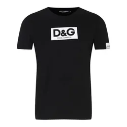 Áo Phông Nam Dolce & Gabbana D&G G8QI4T FU7EQ N0000 Tshirt Màu Đen Size 44