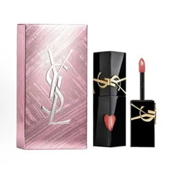 Set Son Kem Yves Saint Laurent YSL The Inks Vinyl Cream 440 Màu Hồng Nude (Kèm Hộp)