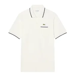 Áo Polo Nam Lacoste Classic Fit Pocket Accent L.12.12 PH9838 - EV0 Màu Trắng Kem Size 3