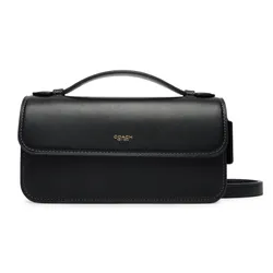 Túi Đeo Vai Nữ Coach Elora Top Handle Leather Satchel Bag CCY30 Màu Đen