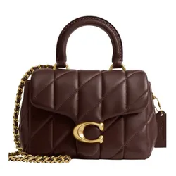 Túi Xách Nữ Coach Tabby Top Handle Bag With Quilting CCC12 Màu Nâu Chocolate