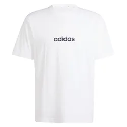 Áo Thun Nam Adidas Single Jersey Linear Essentials JE9000 Tshirt Màu Trắng Size XS