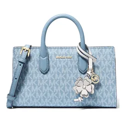 Túi Đeo Chéo Nữ Michael Kors&nbsp;MK Scarlet Extra-Small With Charm Crossbody Bag Màu Xanh Blue