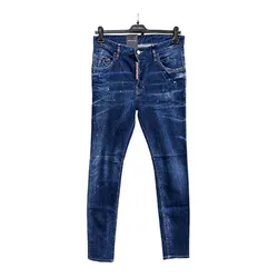 Quần Jean Nam Dsquared2 Super Twinky S71LB1237 S30342 470 Màu Xanh Size 48