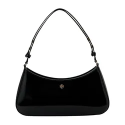 Túi Đeo Vai Nữ Tory Burch Women's Emerson Smooth Shoulder Bag In Black Màu Đen