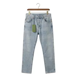 Quần Jean Nam Gucci 408637 XDBCD 4009 Màu Xanh Nhạt Size 32