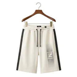 Quần Short Nam Fendi FAB910 AR58 F0RQ0 White Màu Trắng&nbsp;Size S