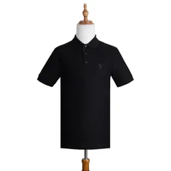 Áo Polo Nam Burberry Black Burberry Polo Shirt Tag TB 8014003 Màu Đen