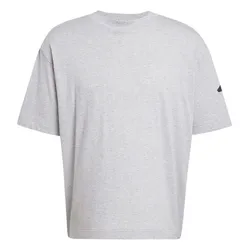 Áo Thun Nam Adidas Loose Fitting T-shirt With 3-Bar Essentials Logo JF3618 Medium Grey Màu Xám Nhạt&nbsp;Size S