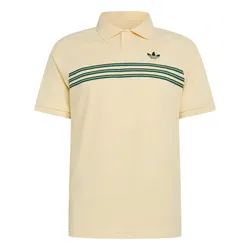 Áo Polo Nam Adidas Chest Stripes KT4305 Màu Vàng Kem Size XL