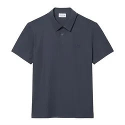 Áo Polo Nam Lacoste Regular Fit Commuter Polo DH1604 - S5T Màu Xám Đậm&nbsp;Size 3