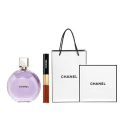 Set Chanel 3 Món (Nước Hoa Chance Eau Splendide EDP 100ml + Son 196 Red Brown Màu Đỏ Nâu Đất + Box quà)