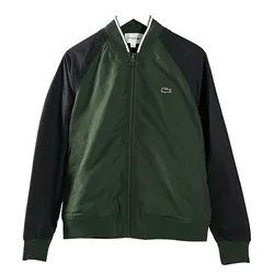 Áo Bomber Lacoste Reversible Jacket BH3330-5RZ Màu Xanh Green Size 52