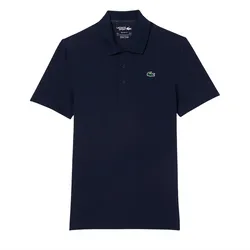Áo Polo Nam Lacoste Men's Golf Polo Shirt Loose Fit Petit Piqué Fabric UV Protection DH8949 - 166 Màu Xanh Navy Size 3