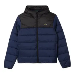 Áo Khoác Phao Nam Lacoste Water Repellent Quilted Puffed Jacket BH6763 - JB1 Màu Xanh Navy Size 44