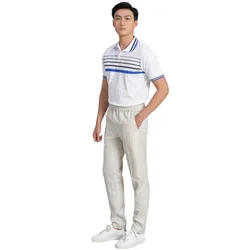 Quần Dài Nam F2 Fashion & Freedom Linen Holidays Vibes DN39-TX-29-0323 Màu Trắng Xám Size 29