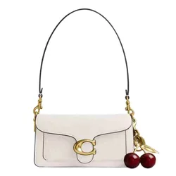 Túi Đeo Vai Nữ Coach Tabby Shoulder Bag 20 White CY201 Màu Trắng