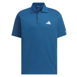 Áo Polo Nam Adidas Essentials Plus Loose Fit Small Logo Short Sleeve KF1323 Màu Xanh Dương Size XS