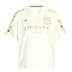 Áo Polo Nữ Adidas Originals x Liberty London Jersey KF3309 Màu Trắng Sữa Size M