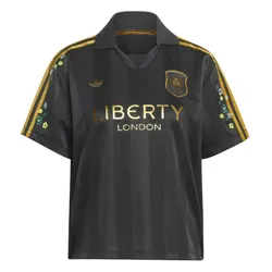 Áo Polo Nữ Adidas Originals x Liberty London Jersey KD2969 Màu Đen Size XS