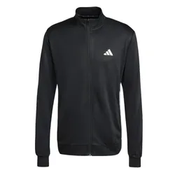 Áo Khoác Nam Adidas Track Top Workout Essentials All-Set 3-Stripes Knit KA3481 Màu Đen Size 3XL