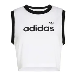 Áo Ba Lỗ Tập Luyện Nữ Adidas Tank Top Linear KC9008 Màu Trắng Size XS