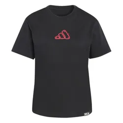 Áo Thun Nữ Adidas Graphic Adrenaline Aesthetic JZ7868 Tshirt Màu Đen Size M