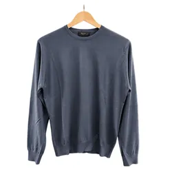 Áo Len Nam Prada Cashmere UMM984 Màu Xanh Xám&nbsp;Size 46