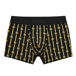 Quần Lót Nam Dolce & Gabbana D&G M4F61J FSG47-GRB Màu Đen/Vàng Size 3