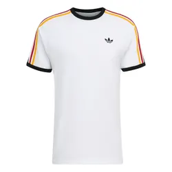 Áo Thun Nam Adidas T-shirt With 3 Stripes KC8639 Màu Trắng Size M
