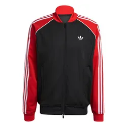 Áo Khoác Nam Adidas SST Loose-Fit Mesh Track Top KE0115 Màu Đỏ Đen Size XS
