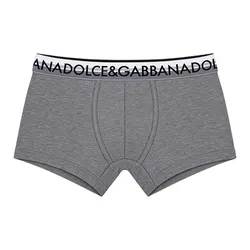 Quần Lót Nam Dolce & Gabbana Shoe Strap With M4F52J ON0GRG Lettering Màu Xám Size 3