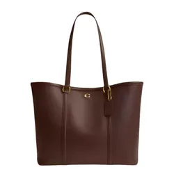 Túi Tote Nữ Coach Legacy Bag CU056 Màu Nâu Đậm